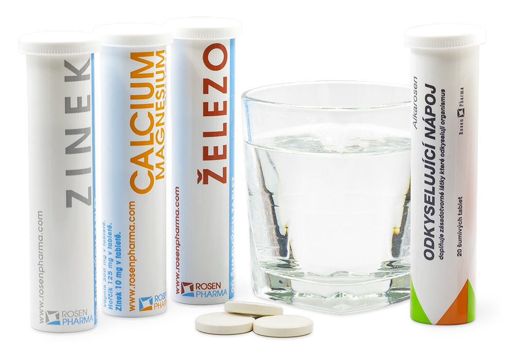 &Scaron;um&iacute;c&iacute; tablety od RosenPharmy